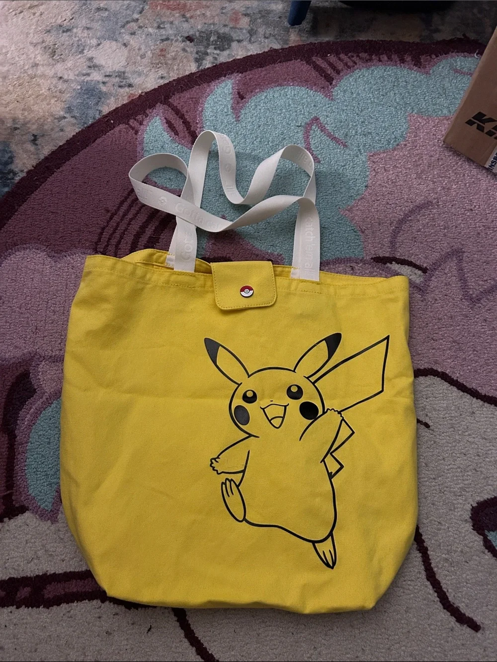 Pikachu Yellow Bag